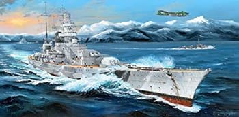 【中古】トランぺッター 1/200 ドイツ海軍 戦艦 シャルンホルスト プラモデル 03715