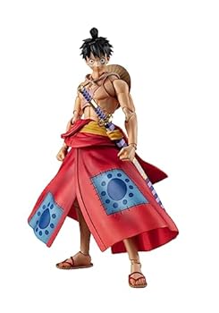 【中古】(非常に良い)ヴァリアブルアクションヒーローズ ONE PIECE ルフィ太郎 約175mm PVC製 塗装済み可動フィギュア