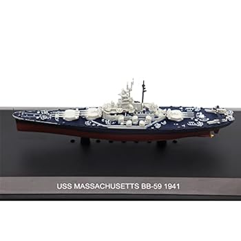 【中古】USS マサチューセッツ BB-59 1941 (1:1250 スケール)