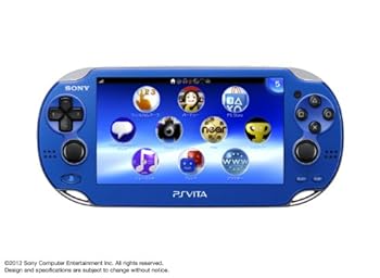 【中古】(非常に良い)PlayStationVita Wi-Fiモデル サファイア・ブルー (PCH-1000 ZA04) 【メーカー生産終了】｜お取り寄せ本舗 KOBACO