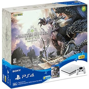【中古】(非常に良い)PlayStation 4 MONSTER HUNTER: WORLD Starter Pack White (CUHJ-10023)【メーカー生産終了】｜お取り寄せ本舗 KOBACO
