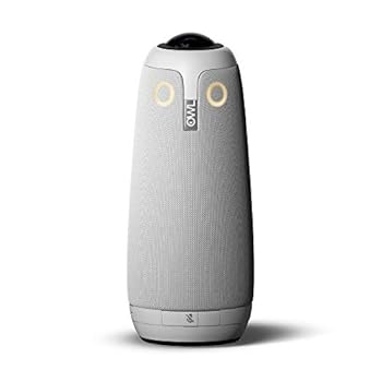 【中古】ミーティングオウル 労働者階級 Meeting Owl Pro webカメラ web話し合い用 360°写真機 マイクロホン 金棒引き積み上げる 人工知能学自動小銃興味の中心 zoom teams かんたん接