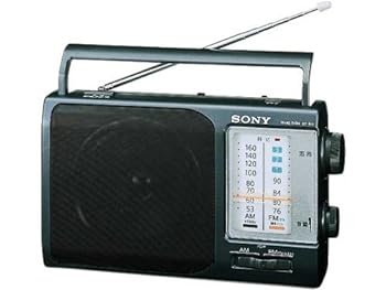【中古】SONY ICF-800 FMラジオ受信機 (黒いこと)