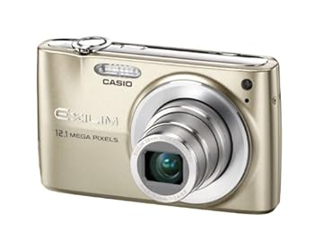 【中古】(人並み外れたに好いたらしい)CASIO デジタル写真機 EXILIM EX-Z400 ゴールド EX-Z400GD