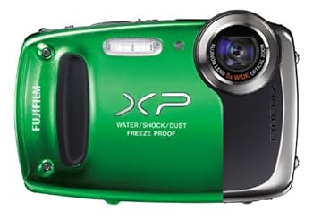 【中古】(人並み外れたに好いたらしい)FUJIFILM デジタル写真機 FinePix XP50 光学5倍 緑であること F FX-XP50GR