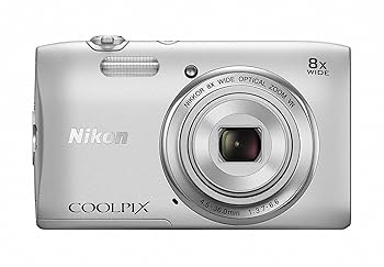【中古】(非常に良い)Nikon デジタルカメラ COOLPIX S3600 8倍ズーム 2005万画素 クリスタルシルバー S3600SL