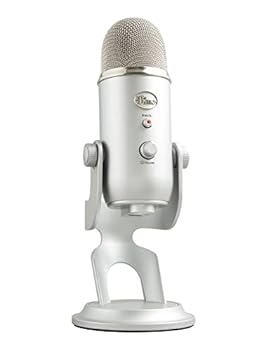 【中古】(非常に良い)Logicool G Blue Yeti BM400S USB ゲーミングマイク コンデンサーマイク Mac PS5 PS4 PC シルバー ゲーミング 実況 配信 マイク ストリーミング