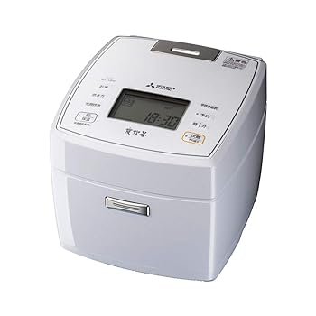 【中古】三菱電機 IHジャー炊飯器 5.5合炊き 備長炭 炭炊釜(5層厚釜) ハードコート80 七重全面加熱 月白 NJ-VVB10-W｜お取り寄せ本舗 KOBACO