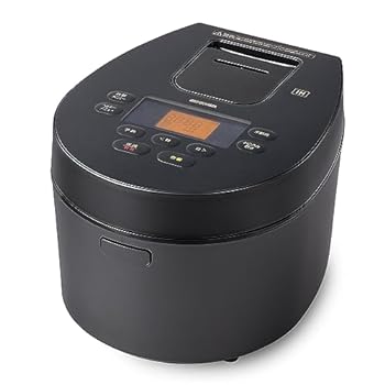 【中古】(非常に良い)アイリスオーヤマ 炊飯器 5.5合 一人暮らし IH式 50銘柄炊き分け 低温調理/パン・ケーキ機能搭載 ブラック RC-IL50-B｜お取り寄せ本舗 KOBACO