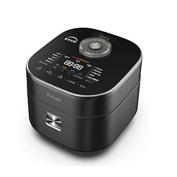 【中古】ティファール 炊飯器 5.5合 遠赤外線 高火力IH お米の芯まで一気に直火炊き 粒立ち 球状釜「ザ・ライス」 ブラック RK8808JP|お取り寄せ本舗 KOBACO
