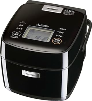 【中古】(非常に良い)三菱電機 IH 炊飯器 3.5合 備長炭 炭炊釜 小型 一人暮らし 日本製 NJ-SED06-B 黒曜