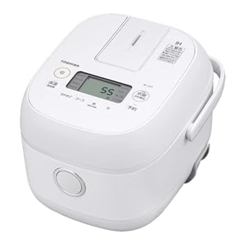 【中古】TOSHIBA RC-5XT-W(白いこと)IH炊飯ジャー 炊飯器 3合 炊飯器-キッチン家電