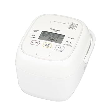 【中古】ZOJIRUSHI 象印 炊飯器 NW-CA10-WA (ホワイト) 圧力IH炊飯ジャー 5.5合