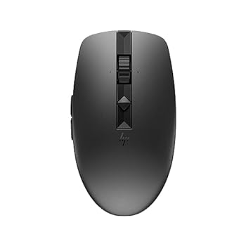 【中古】(非常に良い)HP ワイヤレスマウス 無線 マウス HP 710 リチャージャブル ワイヤレス 静音 マウス Bluetooth Windows Mac ChromeOS 3台接続対応 USB-C充電式