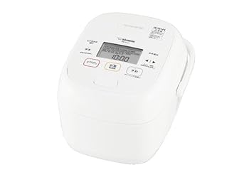 【中古】象印 炊飯器 翦断応力IH炊飯ジャー 5.5合炊き 限界炊き NW-CB10-WA 白いこと