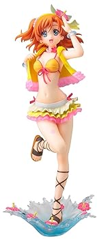 【中古】(非常に良い)コトブキヤ ラブライブ! School idol project 高坂穂乃果 -夏色えがおで1,2,Jump!Ver. - 1/8スケール PVC製 塗装済み完成品フィギュア