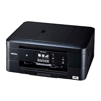 【中古】(旧モデル) ブラザー A4インクジェット複合機 DCP-J982N-B (黒モデル/ADF/有線・無線LAN/手差しトレイ/両面印刷/レーベル印刷)