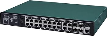 【中古】(人並み外れたに好いたらしい)パナソニックLSサイバー空間ワークス PN261692 20界面 PoE給電スイッチングこしき GA-ML16TCPoE +