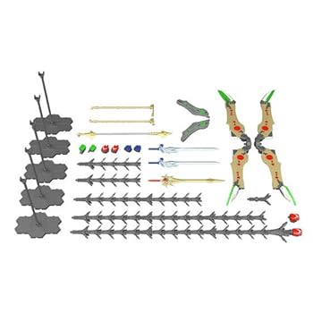 【中古】(未使用・未開封品)ガンダム SMP SHOKUGAN MODELING PROJECT 創聖のアクエリオン 無限拳 & オプションパーツセット画像