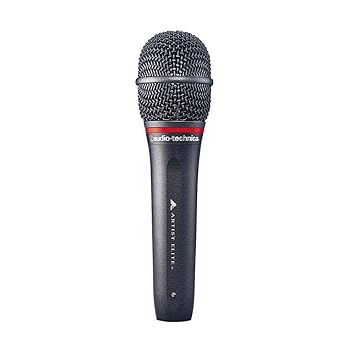 【中古】オーディオテクニカ AE6100 ダイナミックマイク XLR 超単一指向性マイク ボーカル ライブ DTM マイクホルダー付属 マイクポーチ付属 【国内正規