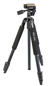 【中古】(非常に良い)SLIK 三脚 スプリント PRO II 3WAY BK N 4段 旅行用三脚 106518