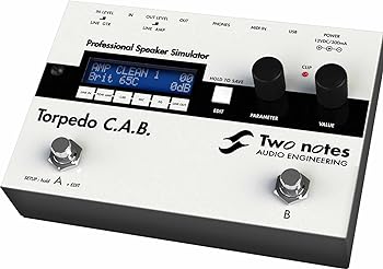 【中古】Two notes ツーノート スピーカー・シミュレーター Torpedo C.A.B. 【国内正規輸入品】