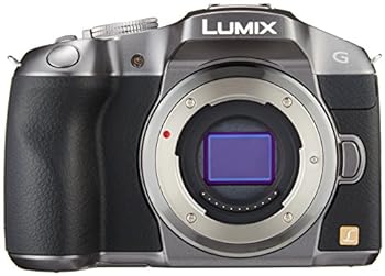 【中古】(非常に良い)パナソニック ミラーレス一眼カメラ ルミックス G6 ボディ 1605万画素 シルバー DMC-G6-S