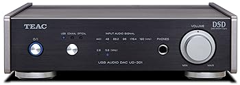 【中古】(非常に良い)TEAC Reference 301 D/Aコンバーター デュアルモノラル構成 ハイレゾ音源対応 ブラック UD-301-B
