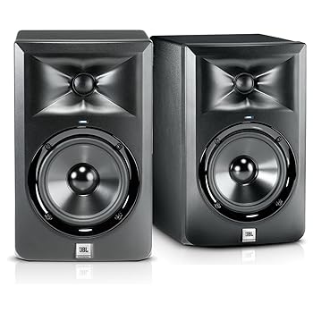 【中古】JBL LSR305 パワードモニタースピーカー 2本仕掛ける