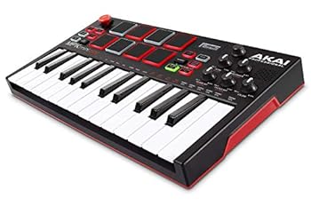 【中古】(非常に良い)Akai Professional スタンドアローン・MIDIキーボードコントローラー【内蔵音源、電池駆動、スピーカー搭載】 MPK Mini Play