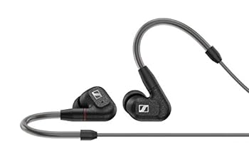 【中古】ゼンハイザー Sennheiser イヤホン 有線 IE 300 ブラック ダイナミック カナル型 オーディオファイル MMCX 高遮音性 【国内正規品】