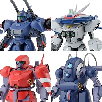 【中古】(未使用・未開封品)機甲戦記ドラグナー 機甲戦記ドラグナーセット(1) 1/144スケール プラモデル画像