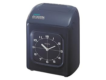 【中古】アマノ 陰電子出勤記録時計EX3000NCB EX3000Nc-B