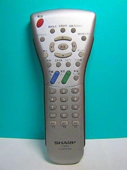 【中古】シャープ LCDTVリモコン GA267WJSA