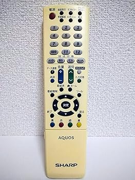 【中古】読みやすい テレビ受像機遠隔操作 GA953WJSB