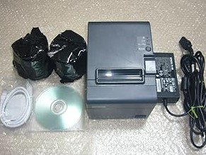 【中古】(人並み外れたに好いたらしい)エプソン TM202E033 サーマルレシートプリンター/58・80粍幅