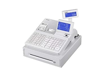 【中古】カシオ計算機 SR-S4000-20SWE 金銭登録器 白いこと