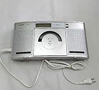 【中古】(非常に良い)TOSHIBA SD/CDラジオ CUTEBEAT シルバー TY-SDX50(S)