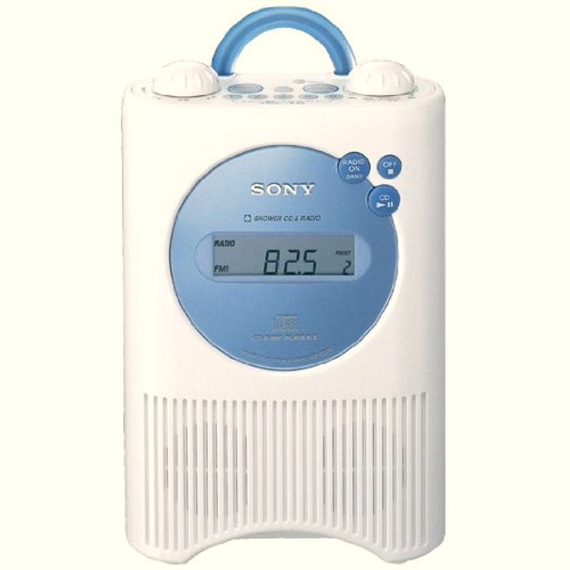 【中古】(非常に良い)SONY CDラジオ 防滴仕様 ブルー ICF-CD74/L|お取り寄せ本舗 KOBACO
