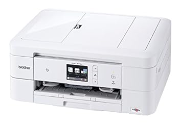 【中古】(非常に良い)(旧モデル) brother A4インクジェット複合機 DCP-J973N-W (12ipm/両面印刷/有線・無線LAN/ADF/手差し/レーベル印刷)