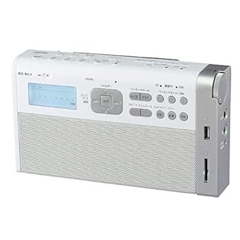 【中古】東芝(TOSHIBA) ワイドFM/AMラジオ（ホワイト）TOSHIBA TY-RHR1-W｜お取り寄せ本舗 KOBACO