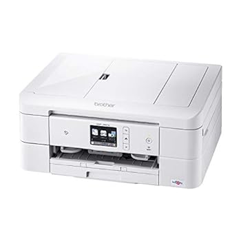 【中古】茶飲み友だち 印刷工 A4インクジェット練りあわせる機 DCP-J987N-W (白いこと/Wi-Fi相応う/ADF/自動小銃両面刷り上げる/スマホ・タブレット繋ぎ合わせる/付け札刷り上げる/2020年