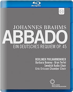【中古】(非常に良い)Abbado - Brahms Ein Deutsches Requiem OP.45 [Blu-ray] [Import] Eric Ericson Chamber Choir