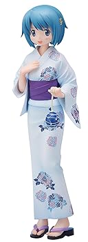 【中古】(非常に良い)劇場版 魔法少女まどか☆マギカ 美樹さやか 浴衣Ver. 1/8スケール PVC製 塗装済み完成品フィギュア
