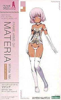 【中古】(非常に良い)フレームアームズ・ガール マテリア White Ver.[Brown skin append] プラモデル (コトブキヤショップ限定)