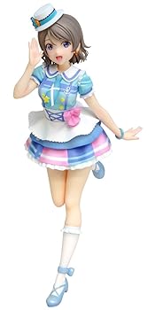 【中古】(非常に良い)ウェーブ Dream Tech ラブライブ!サンシャイン!! 渡辺 曜 君のこころは輝いてるかい?Ver. 1/8スケール PVC製 塗装済み 完成品 フィギュア