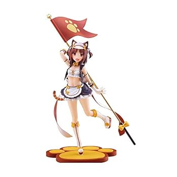 【中古】(非常に良い)ネコぱら アズキ レースクイーンver. 1/7スケール ABS&PVC製 塗装済み完成品フィギュア