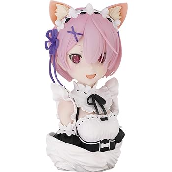 【中古】(未使用･未開封品)一番くじ Re:ゼロから始める異世界生活 ―喜びなさい、両手に花ってヤツよ― ラストワン賞 ラムアートスケールフィギュア ラストワンver.