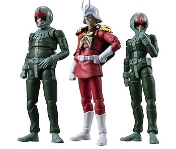 【中古】(未使用･未開封品)G.M.G. 機動戦士ガンダム ジオン公国軍 04/05 ノーマルスーツ兵士、06シャア・アズナブル セットボックス【限定｜お取り寄せ本舗 KOBACO