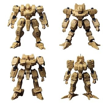 【中古】(非常に良い)フロントミッション ストラクチャーアーツ 1/72 スケール プラスティック モデルキット シリーズ Vol.3 BOX商品 1BOX\u003d4個入り 全4種